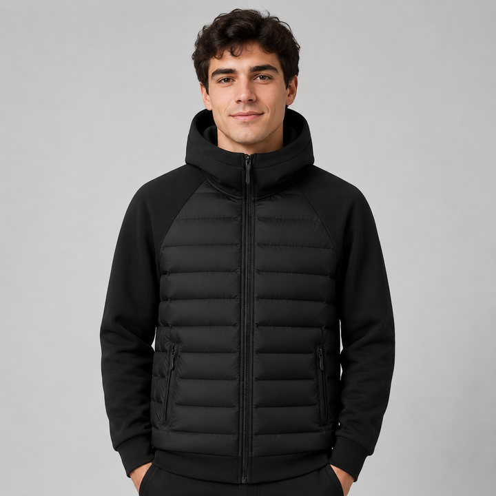 Men's Padded Hooded Jacket