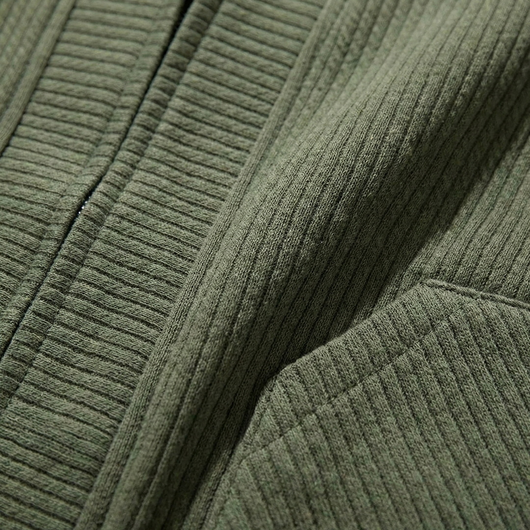 Men's Zip-Up Shawl Collar Jacket