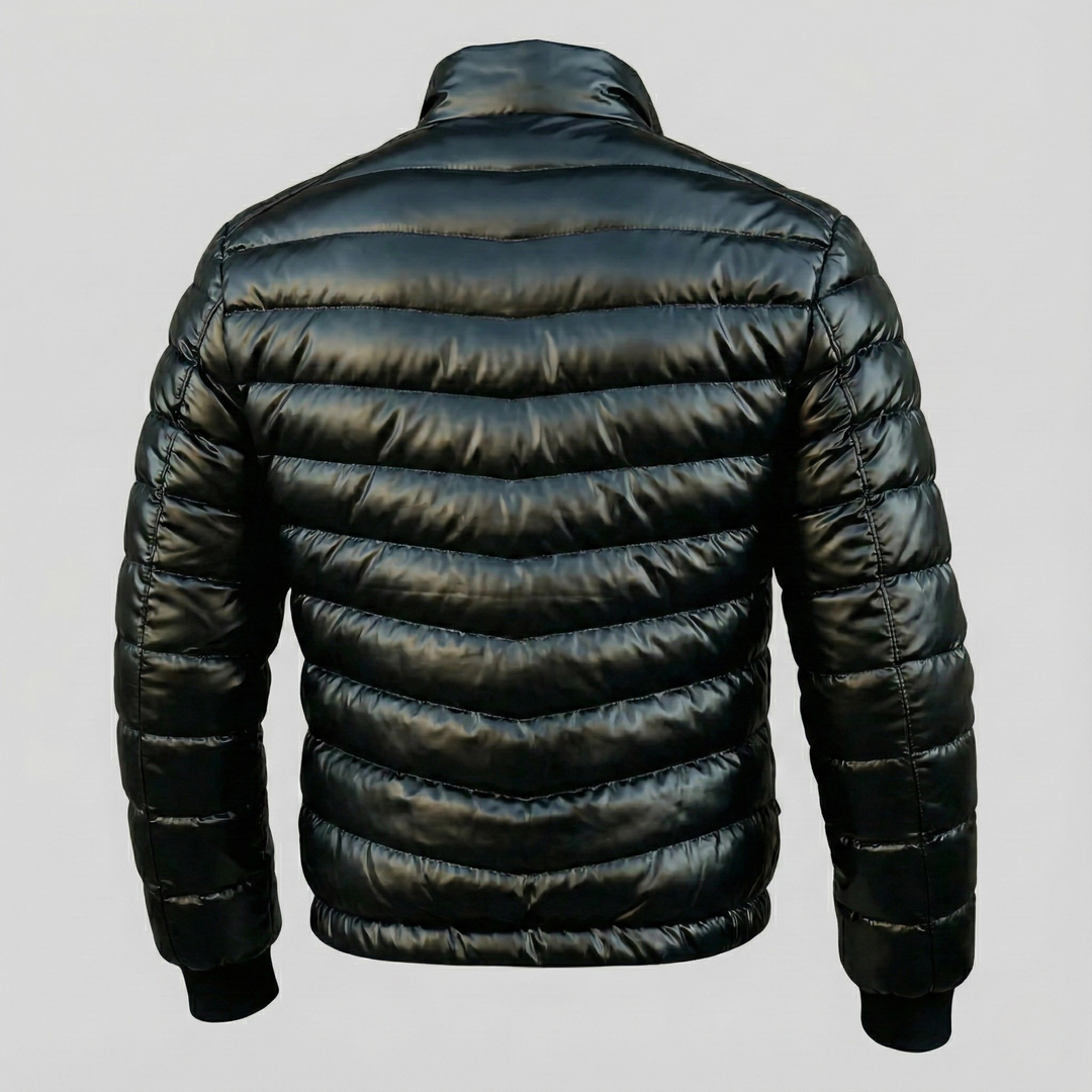 Warm Quilted Jacket for Men for Winter