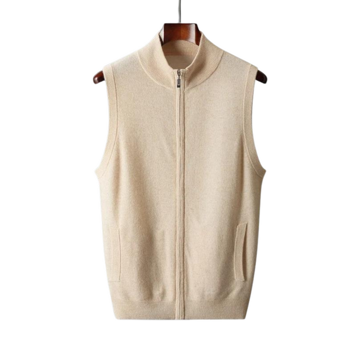 Emma & Rose warm knitted vest — sleeveless winter layer