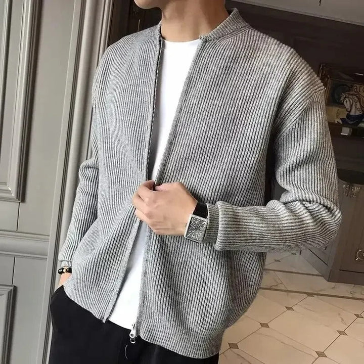Étienne - Warm Zipped Sweatshirt for Men