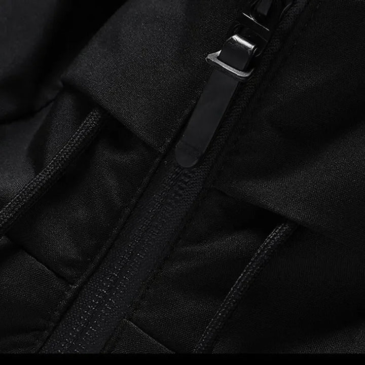 Warm Padded Puffer Winter Jacket with Hood for Men