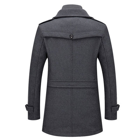 Warm Winter Coat for Men with Removable Inner Vest