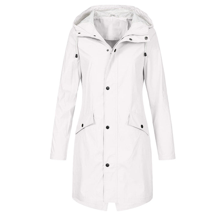 Water-Repellent Jacket with Zipper for Women