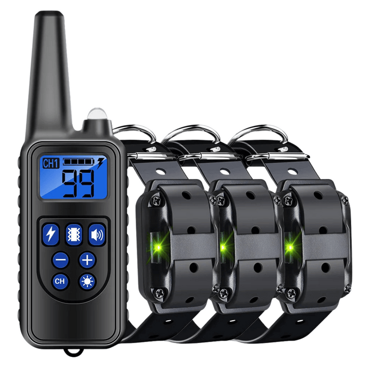 Waterproof Dog Training Collar with Remote Control (800m)