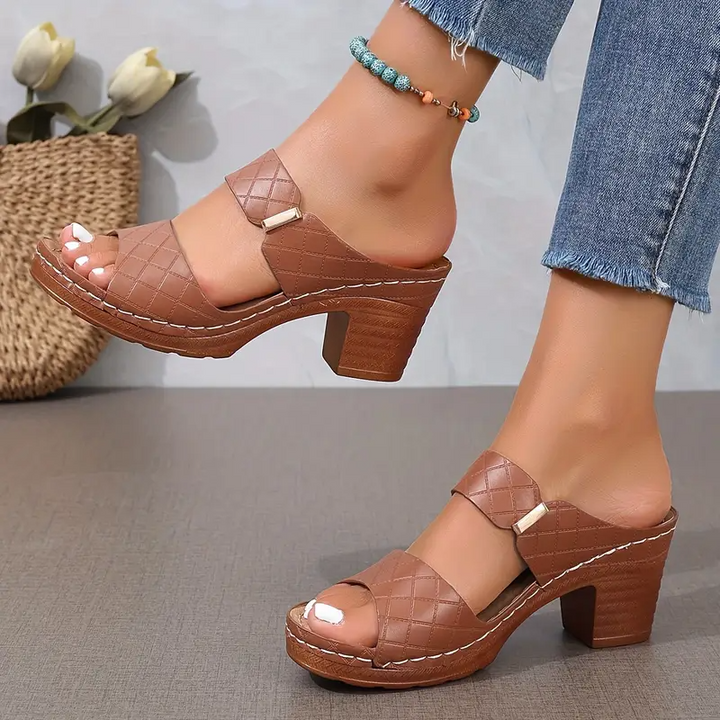 Annina Fashionable Orthopedic Sandals, view 3 - Elena Harper
