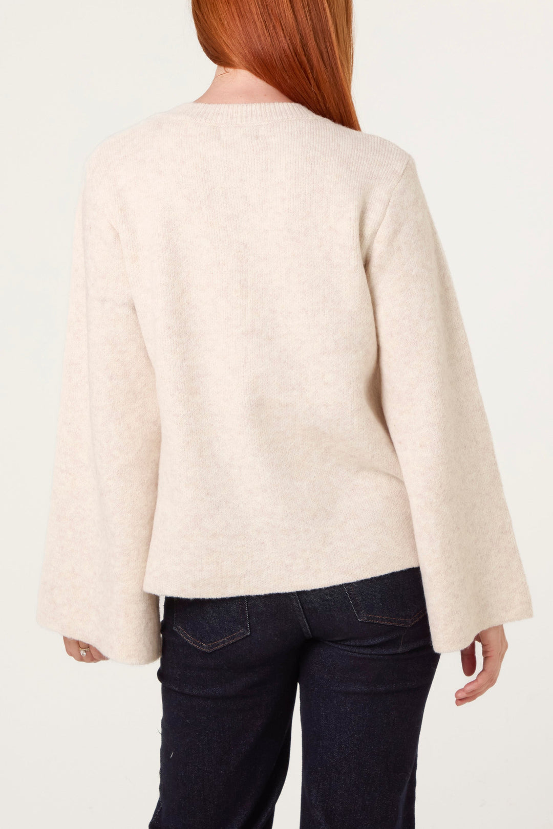 Ladies Cardigan with Side Tie – Soft Knitted Cardigan