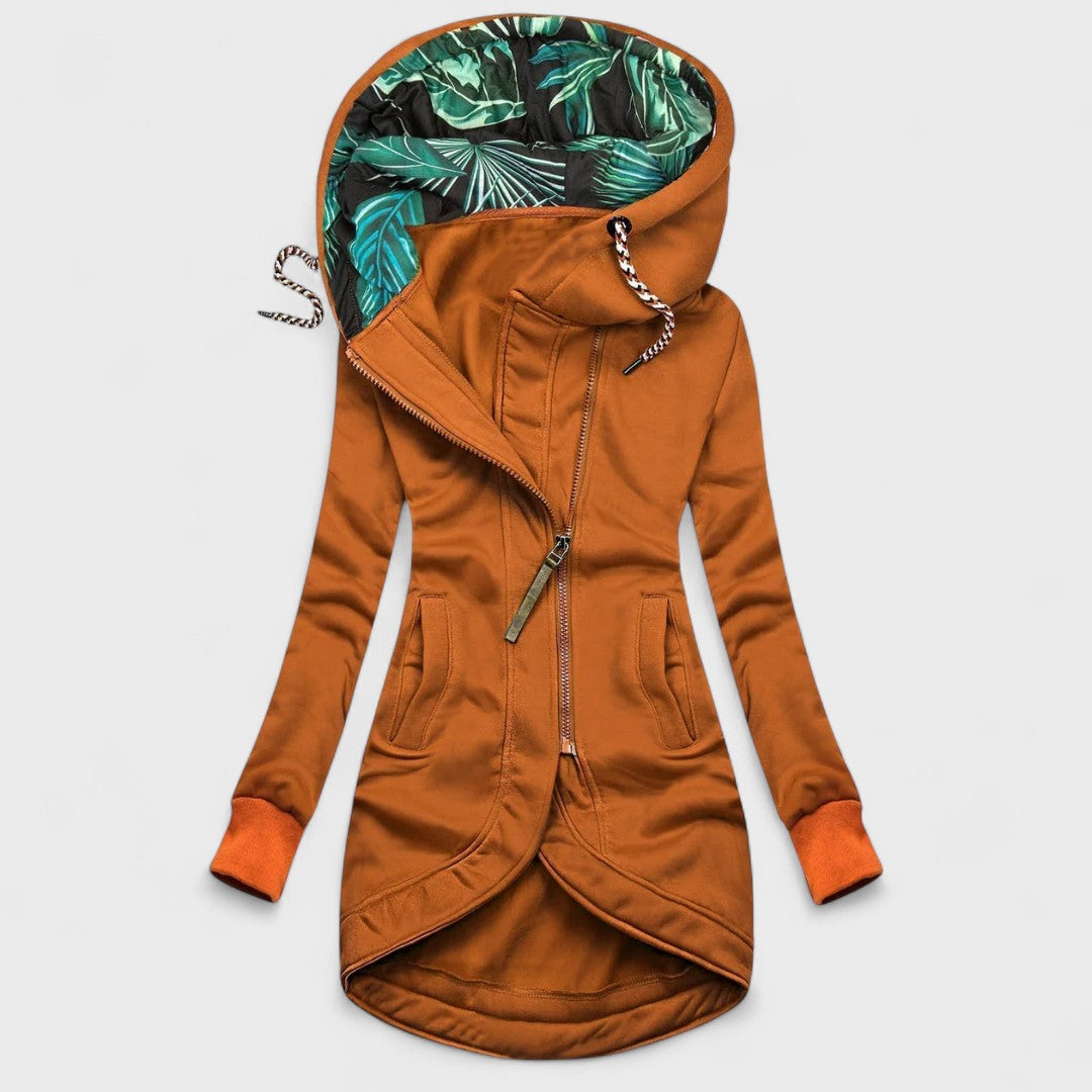 Eleonora™  |  Winter Coat Asymmetric Zip