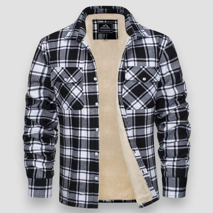 Axel™ | Casual Checked Shirt Jacket