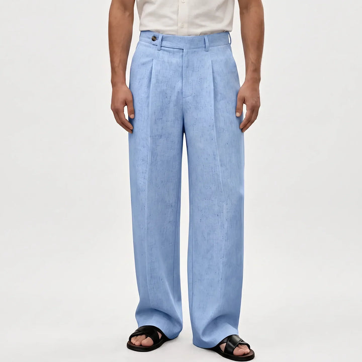 Wide-Leg Summer Trousers, view 7 - Elena Harper