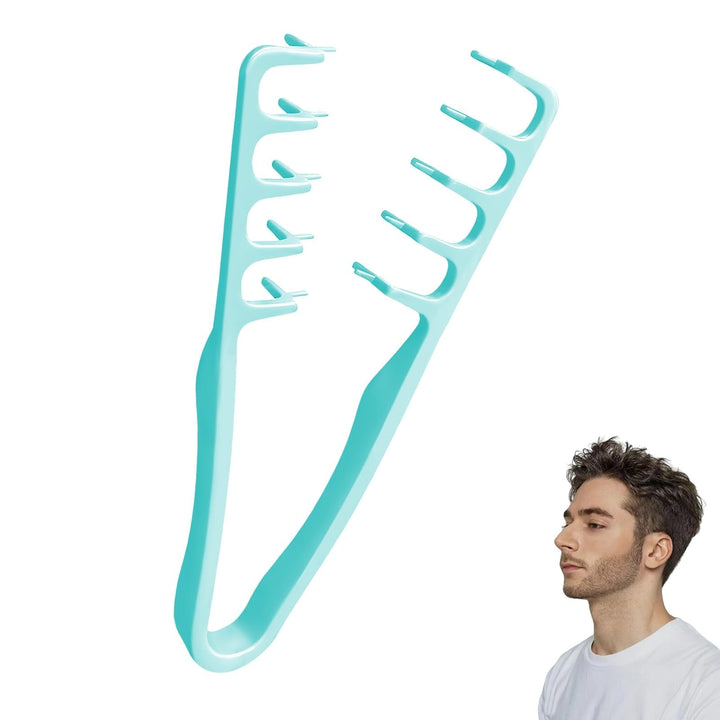 Wide Tooth Comb For Men Lift & Style Volumizing Detangling Hair Comb