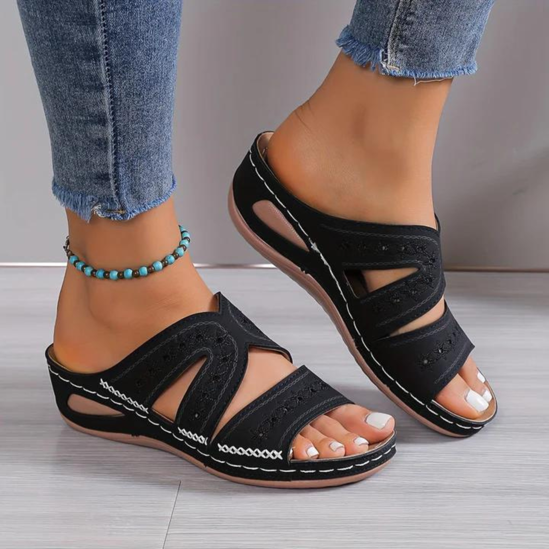 Patty | Orthopedic Wedge Sandals