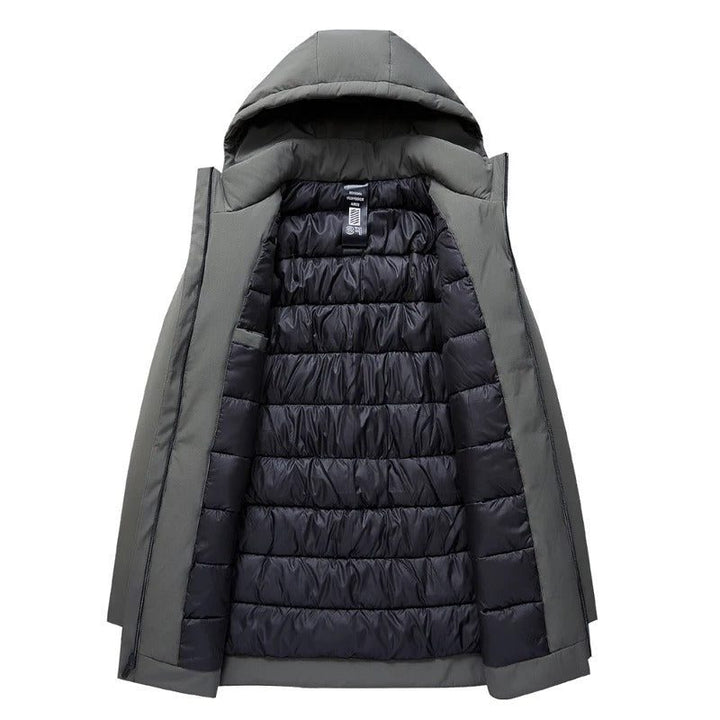 Winter Jacket Parka with Removable Hood for Men