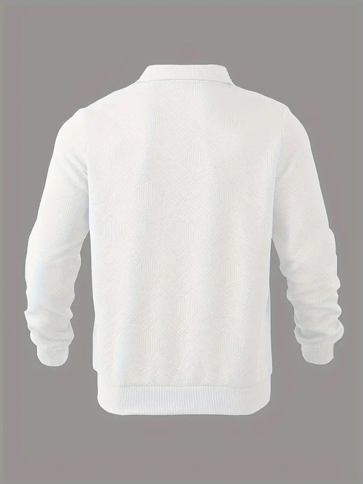 LAURENT MONACO | GEOMETRIC KNIT SWEATER FOR MEN