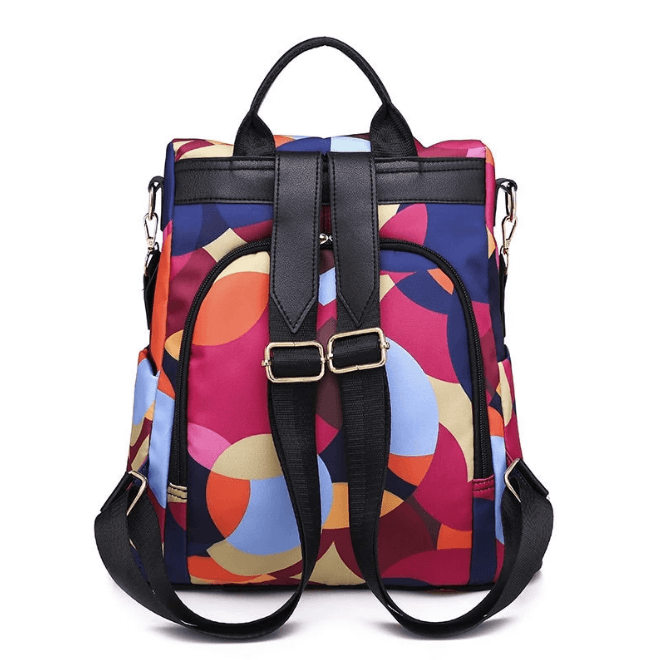 Women's Anti-Theft Backpack - Water-Resistant Multi-Compartment