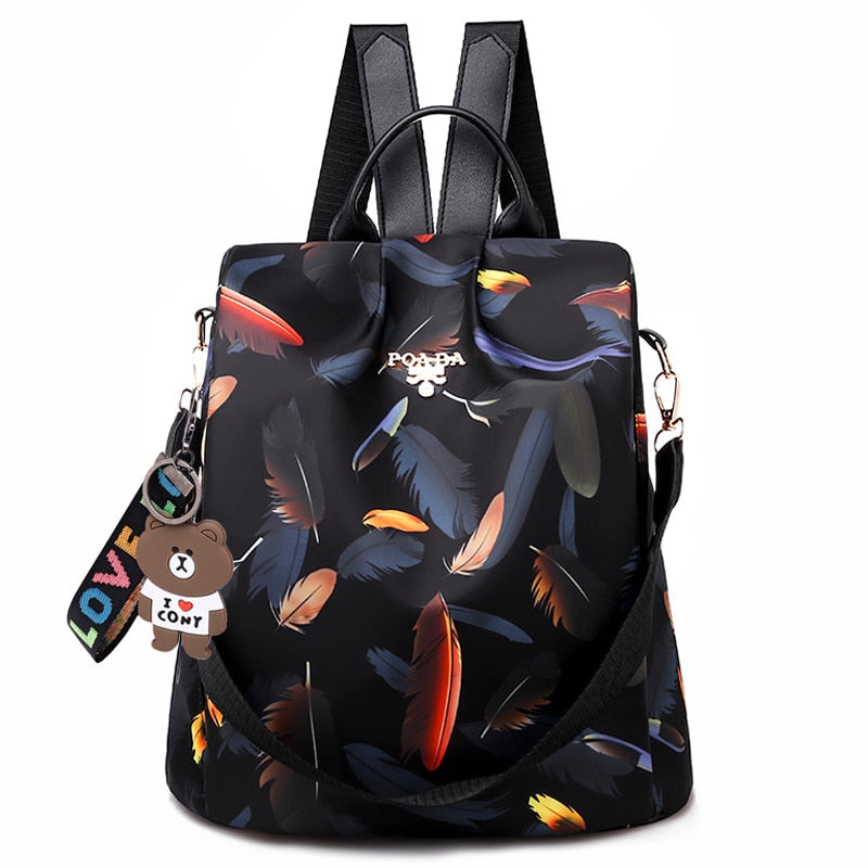 Women's Anti-Theft Water-Resistant Backpack