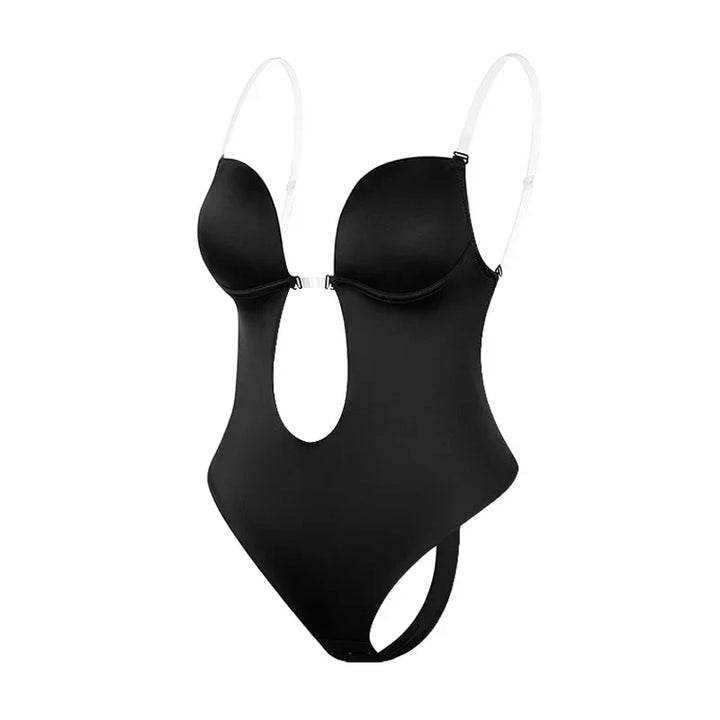 Women's Backless Bodysuit Bra for Invisible Support