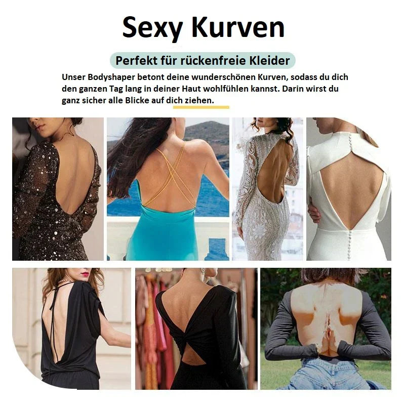Women's Backless Bodysuit Bra for Invisible Support