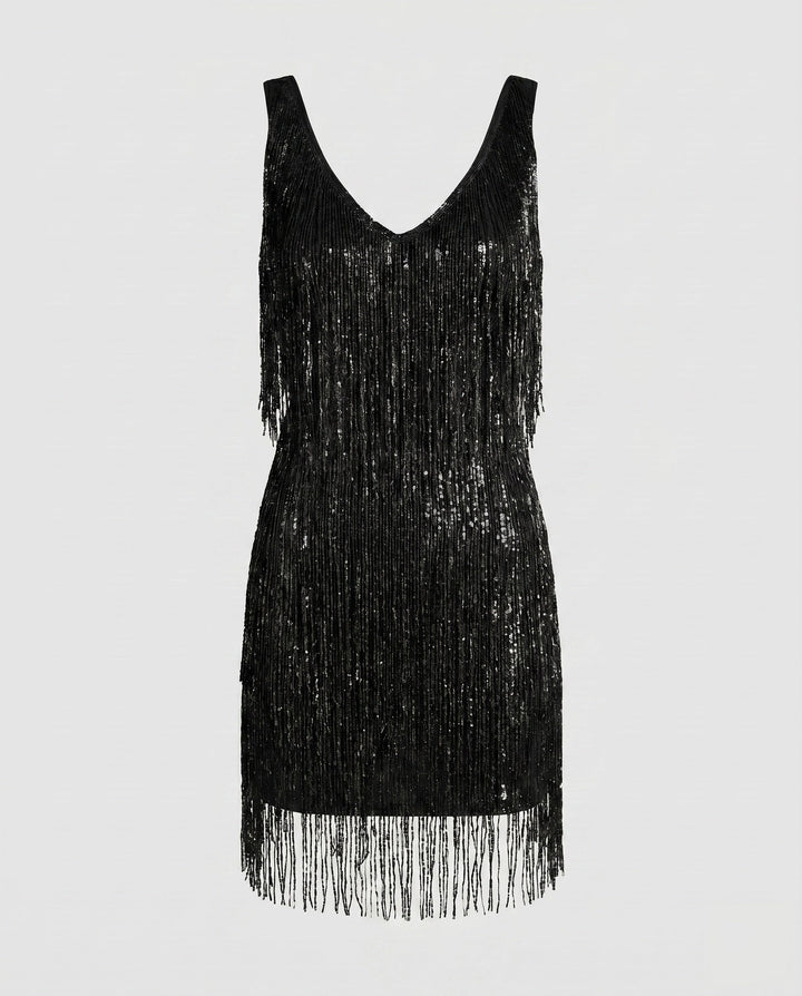 Women's Fringe Mini Dress
