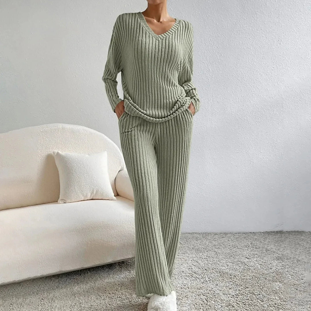 Women's Knit Loungewear Set
