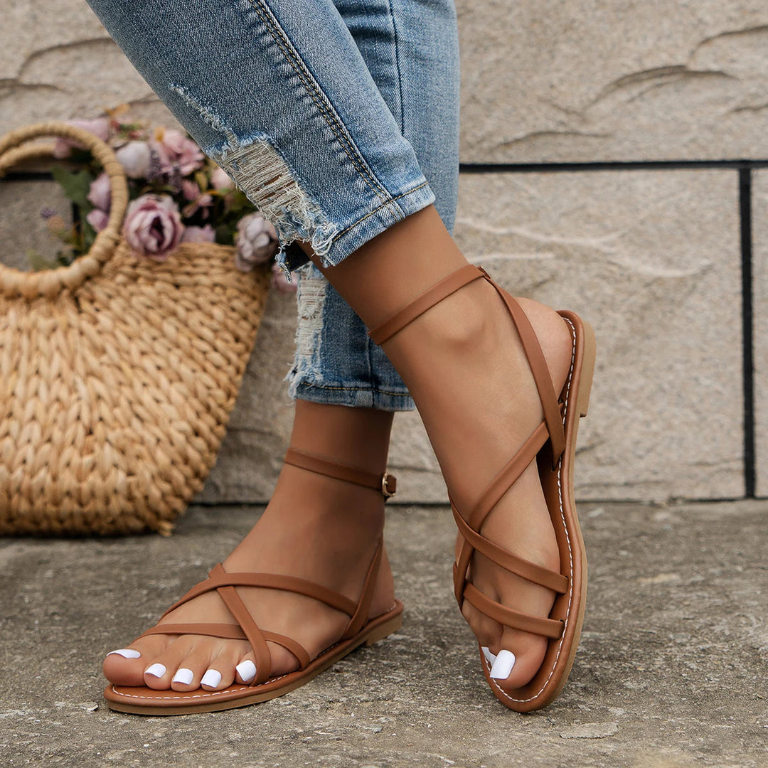 Riley | Women's Strap Flat Orthopaedic Casual Sandals
