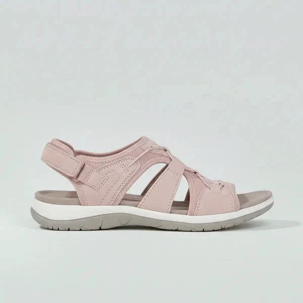 Women's Orthopedic Sandals with Adjustable Straps & Summer Comfort, view 2 - Elena Harper