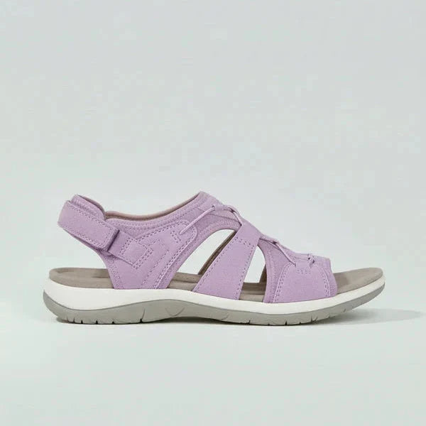 Women's Orthopedic Sandals with Adjustable Straps & Summer Comfort, view 7 - Elena Harper