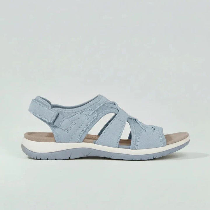 Women's Orthopedic Sandals with Adjustable Straps & Summer Comfort, view 9 - Elena Harper