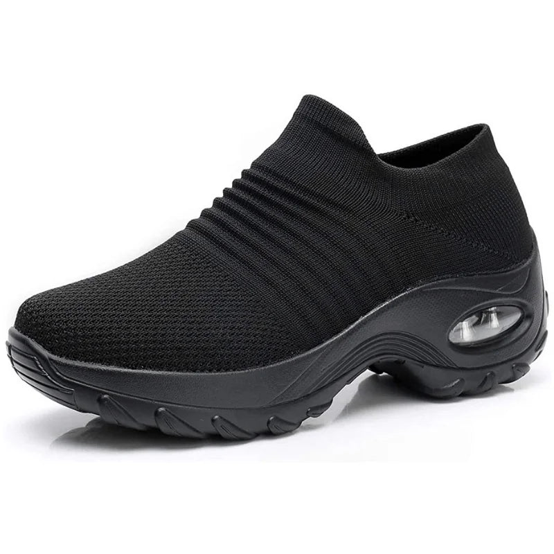 Women's Slip-On Arch Support Sneakers with Air Cushion Sole