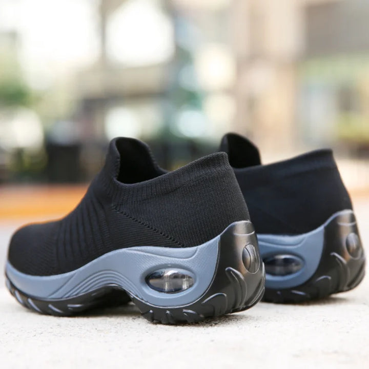 Women's Slip-On Arch Support Sneakers with Air Cushion Sole