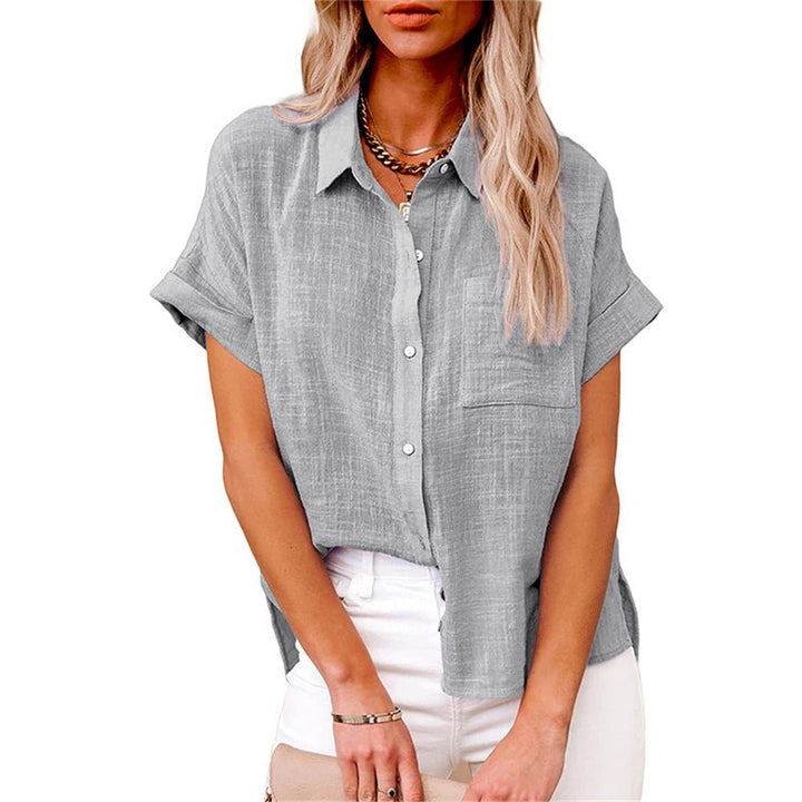 Ivy | Women's Lightweight Short-Sleeve Button-Front Shirt