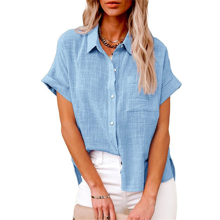 Ivy | Women's Lightweight Short-Sleeve Button-Front Shirt