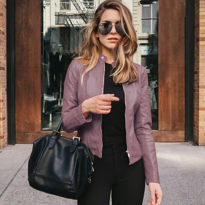 Women's Sleek & Stylish Slim Fit Zip-Up Jacket
