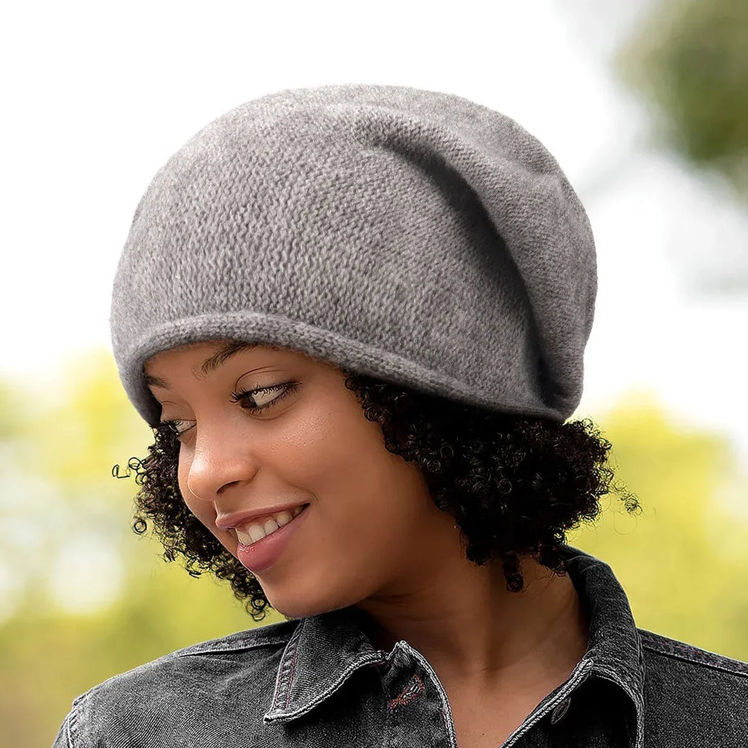 Women's Soft Casual Slouchy Beanie Hat for Effortless Style