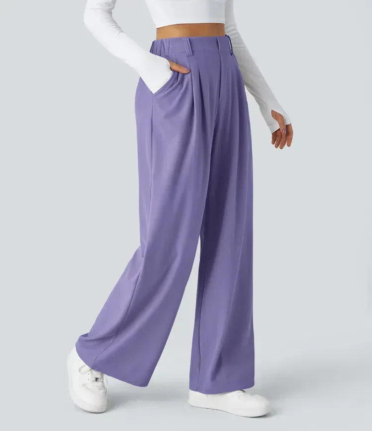 Women's Stretch Trousers with Comfortable Fit and Style