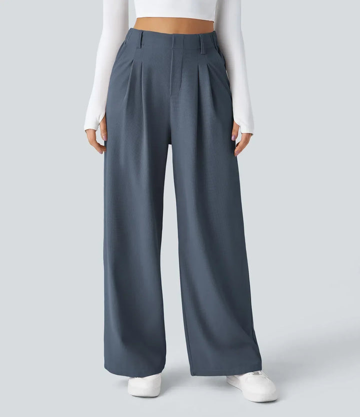 Women's Stretch Trousers with Comfortable Fit and Style