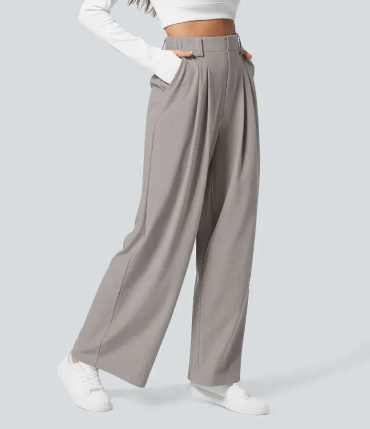 Women's Stretch Trousers with Comfortable Fit and Style