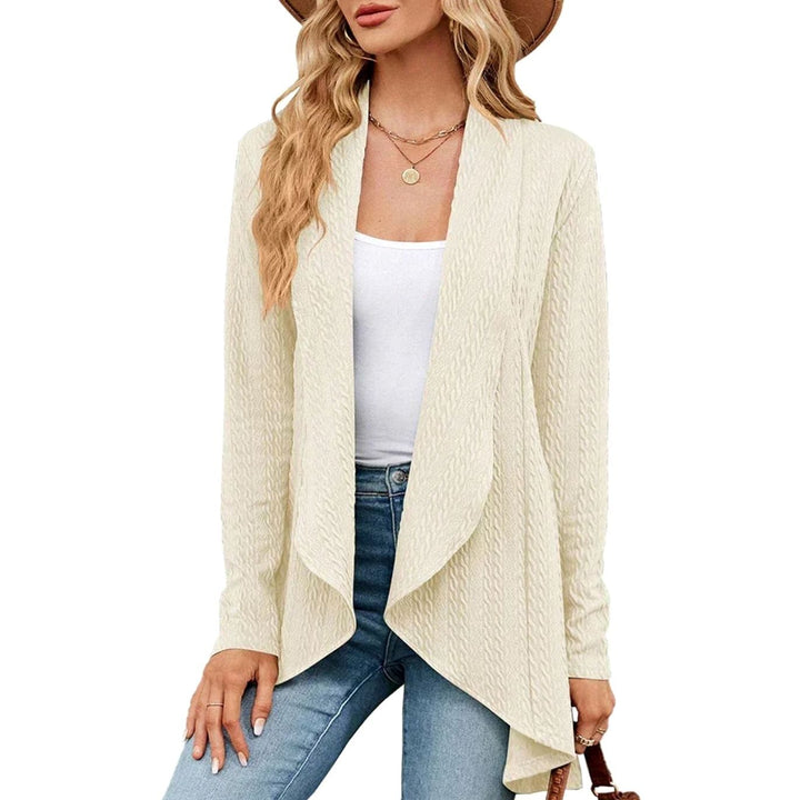 Sylvie - Elegant Long Twisted Cardigan