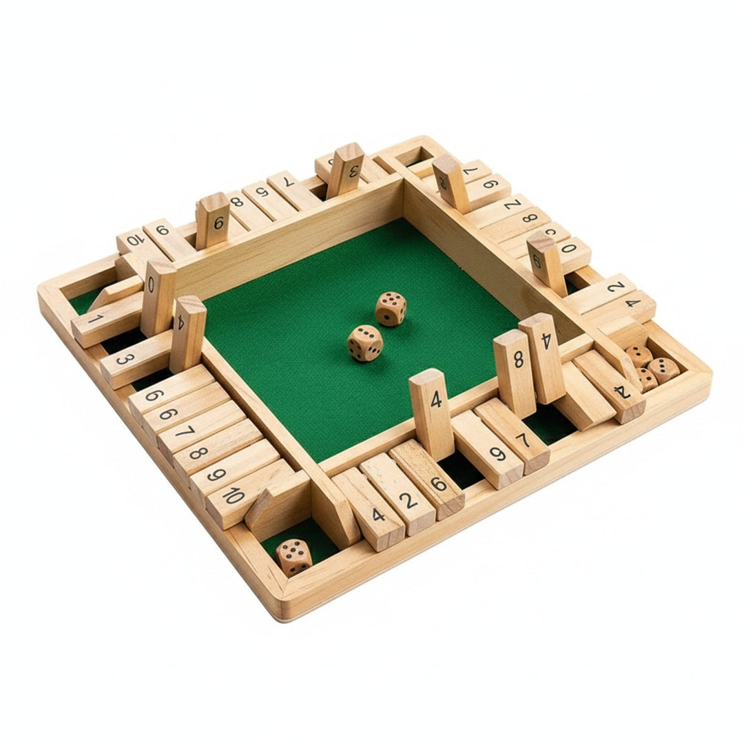 Wooden Math Board Game For Family Learning And Fun