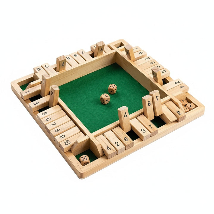 Wooden Math Board Game For Family Learning And Fun