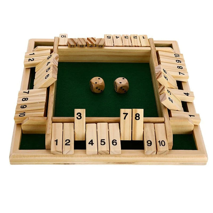 Wooden Math Board Game For Family Learning And Fun