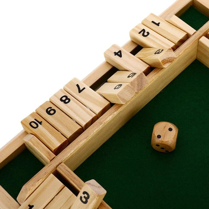 Wooden Math Board Game For Family Learning And Fun