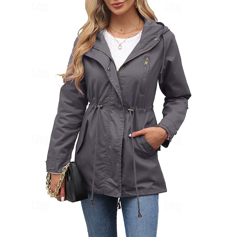 Ruth Hooded Utility Coat - Elena Harper