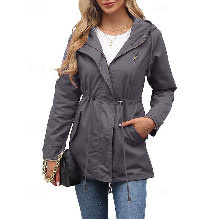 Ruth Hooded Utility Coat - Elena Harper