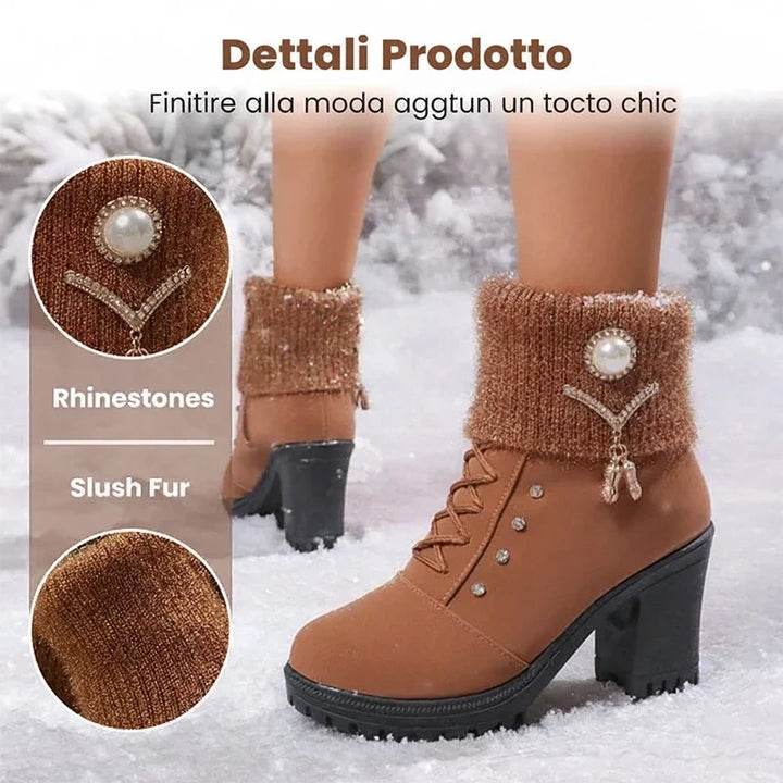 Renomy | Warm Heeled Boots